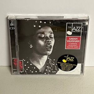 Sarah Vaughan The Jazz Factory Complete Musicraft Master Takes 2 CD Set 24 bit
